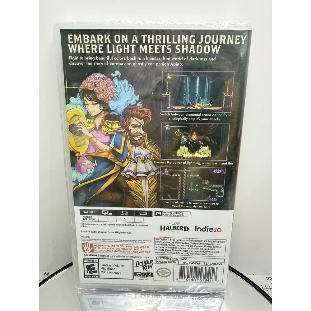 9 Years of Shadows (Nintendo Switch) Limited Run Games #270 Brand New Sealed